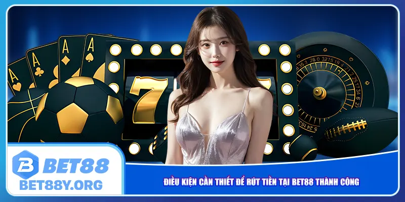 Điều kiện cần thiết để rút tiền tại Bet88 thành công