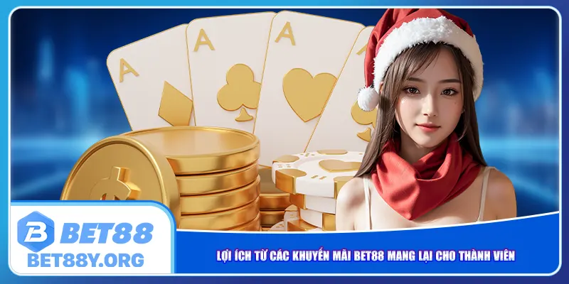 Lợi ích từ các khuyến mãi Bet88 mang lại cho thành viên