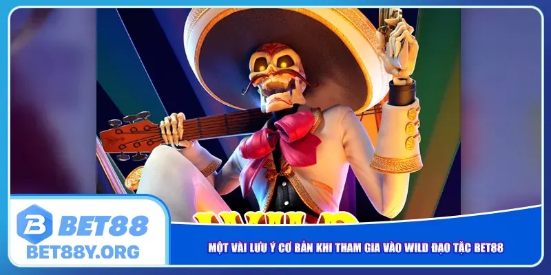 Một vài lưu ý cơ bản khi tham gia vào Wild Đạo Tặc Bet88