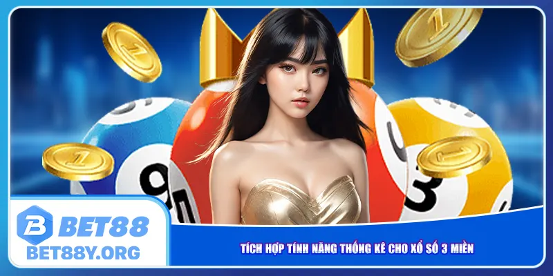 Tích hợp tính năng thống kê cho xổ số 3 miền